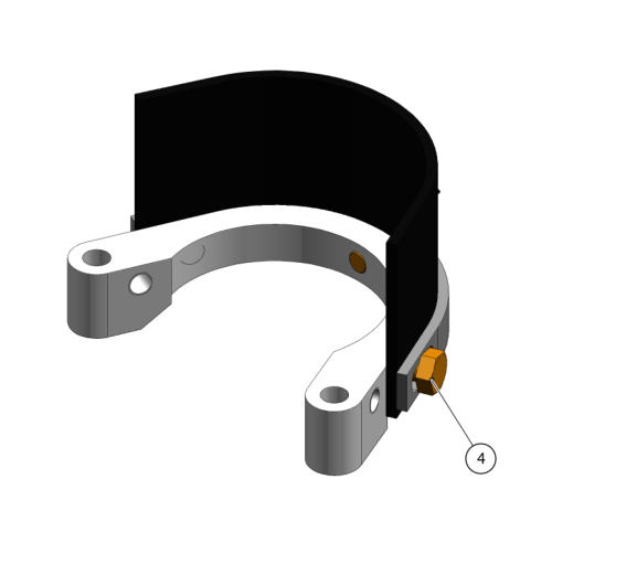 Sandvik MB670-1 splash guard BS00080795 Sandvik MB670-1 splash guard BS00080795